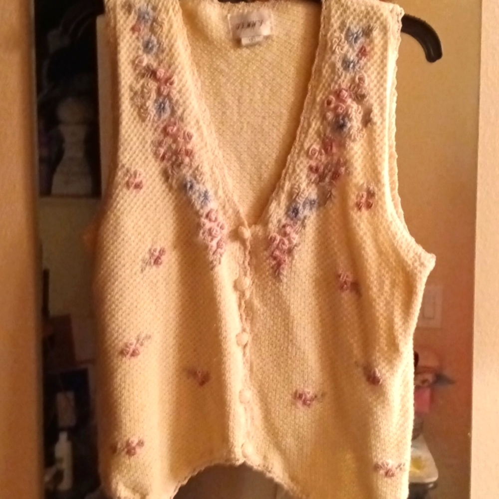 Jenny Embroidered Vest
